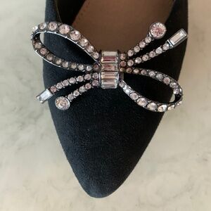 WHBM Jewelled Bow Shoe Clip. NWT
